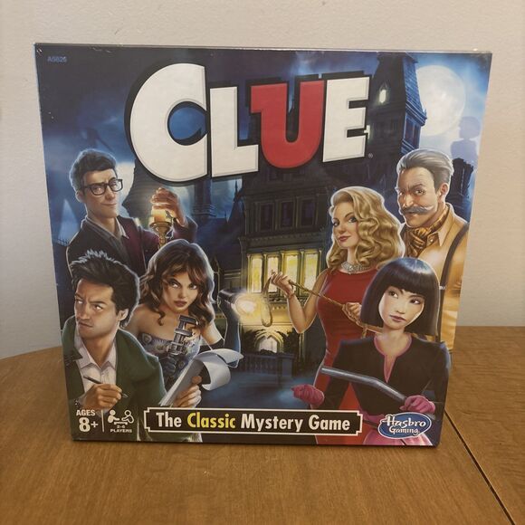 NEW Clue Board Game The Classic Mystery Game - Hasbro Sealed - Picture 1 of 2